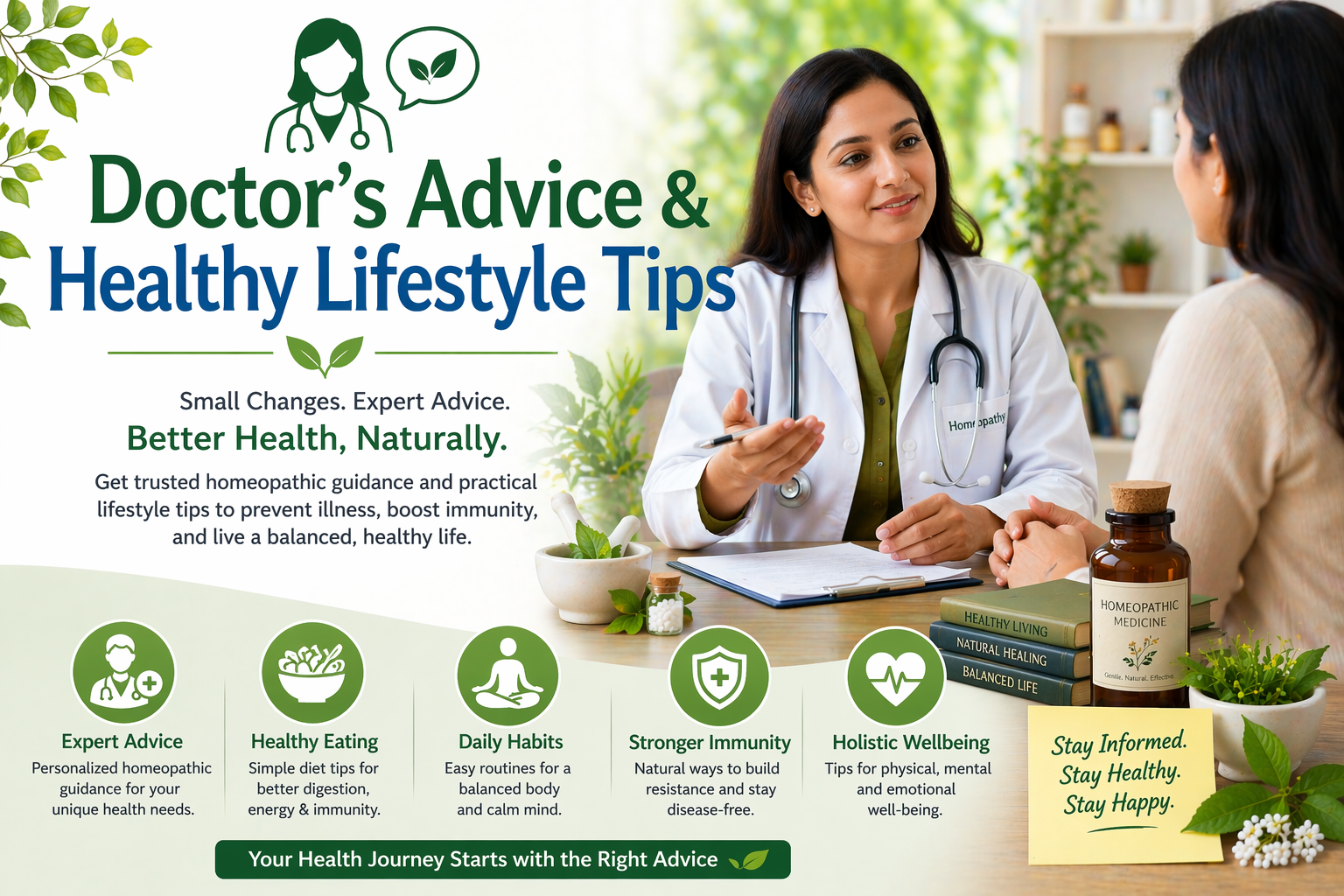 Doctor’s Advice & Healthy Lifestyle Tips